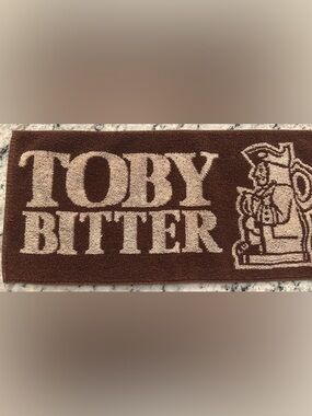 Vintage Toby Bitter Bar Towel